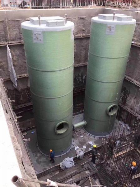 郴州重庆OPPO智能生态科技园安装一体化污水提升泵