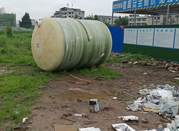 郴州遂宁船山区10立方玻璃钢化粪池项目